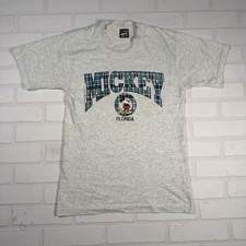 Vintage Mickey Mouse Florida Fruit of the Loom BEST T-shirt Size Small Made USA picture