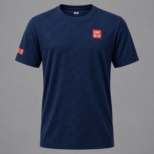 RF Roger Federer Uniqlo 2026 US Open Exclusive Tennis Shirt Size L NWT picture