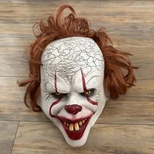 Stephen King's It Chapter Two Pennywise Mask Scary Clown Mask Halloween Cosplay picture