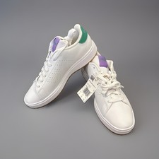 adidas Advantage Base 2.0  Womens White Prach Size 8. picture