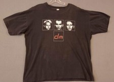 Depeche Mode 1998 The Singles Tour Vintage Shirt Mens XL Black 90s Concert Tee picture