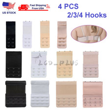 4PCS Adjustable Bra Extender 2/3/4 Hooks with Elastic Underwear Strap Extension picture
