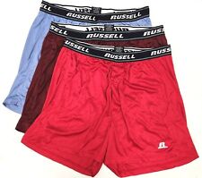 Big & Tall Russell Quick Dry Boxer Shorts Underwear 3-Pack 2X 3X 4X 5X picture