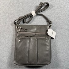 Time and Tru Crossbody Bag Gray NWT picture