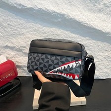 Casual Fashion Crossbody Large Capacity Small Square Bag Creative Shark Mouth picture