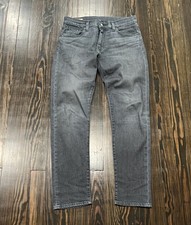Levi’s Premium 512 Jeans Men’s 30 x 30 Blue Gray Blend Cotton picture