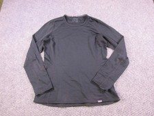Patagonia Capilene Thermal Weight Shirt Mens Medium Black Long Sleeve Base Layer picture