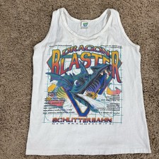 VTG 1994 Schlitterbahn Dragon Blaster, I Mastered The Dragon Shirt Waterpark TX picture