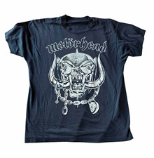 Vintage 80s Motörhead Warpig Snaggletooth T-Shirt  picture
