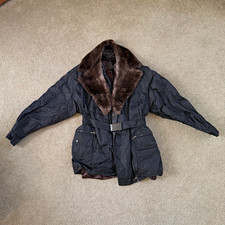 Vintage PRADA Women's Jacket - w/ detachable fur collar & liner - AMAZING picture