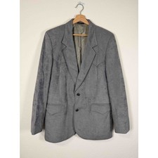 Vintage Miller Stockman Gray Suede Style Western Blazer Jacket 42L Cowboy Y2K picture