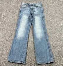 Wrangler Retro Jeans Mens 28x32 Relaxed Boot Blue Denim Western Cowboy Rodeo picture