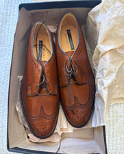Florsheim Imperial Kenmoor LNC Wingtip Brogue Oxford Brown Leather 97625 10.5D picture