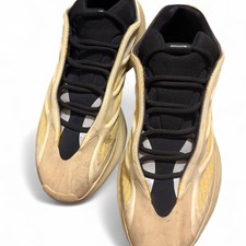 Yeezy Men's Gold and Tan Trainers picture