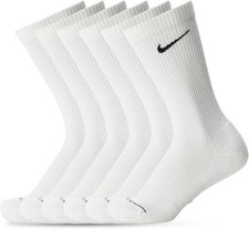 Nike Unisex Adult Everyday Cushioned Training Crew Socks (6-Pack) Medium picture
