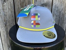 NWT Official FIFA World Cup 2026 Snapback Rope Gray Performance Cap Hat picture