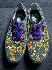 Vans Customs Authentic Comfycush Low-Top Sneakers – Split Butterfly & Tropical F picture