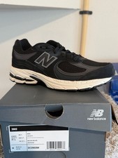 New Balance 2002R Size 4.5 Black Sneakers picture