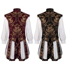 Renaissance Mens Costume Tudor Elizabethan Costume Halloween Medieval Costome picture