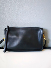 Vintage Coach Basic Bag 9455 CFL98 Black Leather Crossbody picture