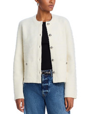 Proenza Schouler White Label Josephine Brushed Jacket MSRP $650 picture