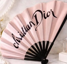 Christian Dior Pink Folding Fan Sensu Novelty Japan Limited Gift New No Box picture
