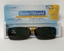 Solar Shield polarized Clipons 100% UV protection Select Styles (54 Rec) picture