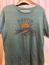 Austin City Limits 2019 Music Festival Tee Mens L Green picture