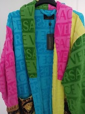 VERSACE HOME BAROQUE DESIGNER BATHROBE MULTI COLOR ANY SIZE picture