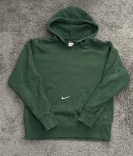 Nike Center Swoosh Vintage Hoodie Green Sage, Size Medium picture