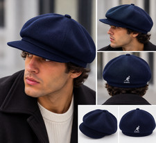 Authentic Kangol Tropic Spitfire Cap Navy Size Large Unisex NWT picture