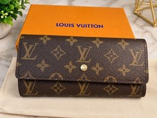 EGA Louis Vuitton Monogram Portefeiulle Sarah Long Bifold Wallet Brown picture