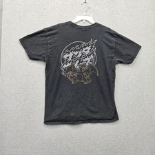 Pokemon x Santa Cruz Men Shirt L Black Charizard Skateboard Logo Short Sleeve picture