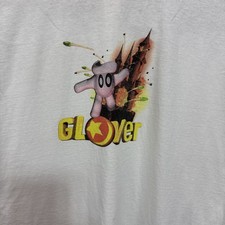 Vintage Glover 1998 Nintendo 64 N64 Video Game Promo T-Shirt 90s White XL RARE picture