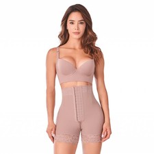 Ann Chery 5156 Faja Colombiana Short Cintura Alta Levanta Gluteos Butt Lifter picture
