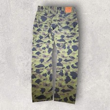 A Bathing Ape Bape X Levi’s Camo 501 93’ Denim Jeans 38x31 All Over Print Rare picture