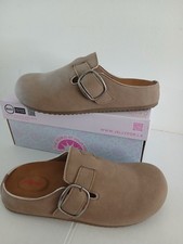Jellypop Size 8M  Alexis Taupe Suede Women’s J1AFADM Comfort Fit New picture