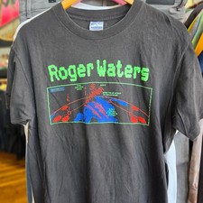 DEADSTOCK Vintage 1987 Roger Waters Radio KAOS Tour T Shirt XL Spring Ford picture