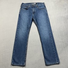 Carhartt Jeans Mens 32x30 Blue Straight Rugged Flex Relaxed Fit Stretch Denim picture