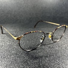 NEW Vintage Calvin Klein Eyeglasses CK312 553 Brushed Gold Tortoise 50-21-130 picture