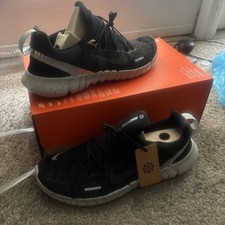 Size 12-Nike Free Run 5.0 Black Dark Smoke Grey picture