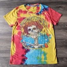 Grateful Dead Bertha Frame Multi Dip Dye Official Merchandise T-shirt Sz S picture