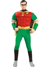 Rubies at Party City Men's Deluxe Robin Muscle Chest Costume picture
