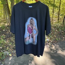 Vintage 1998 WWF WWE Sable T-shirt Sable Bomb Attitude Era picture