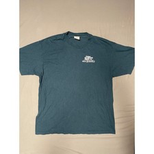 Vintage Hanes Beefy-T Cooper Electric Supply Square D Promo T-Shirt XL Teal picture