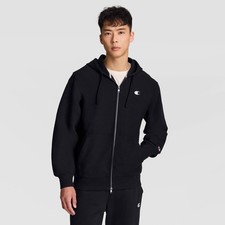 Champion Adult Sizing Embroidered Full Zip Fleece Hoodie Sweatshirt picture