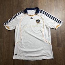 Vintage David Beckham 2007 LA galaxy mls soccer home jersey adidas size 2XL picture