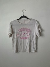 hanes re/done white shorty’s lounge tee, size m picture