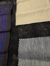 Fort belvedere silk italian and/or linen hand rolled pocket squares men picture