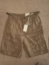 [BRAND NEW] MNML Distressed Cargo Shorts picture